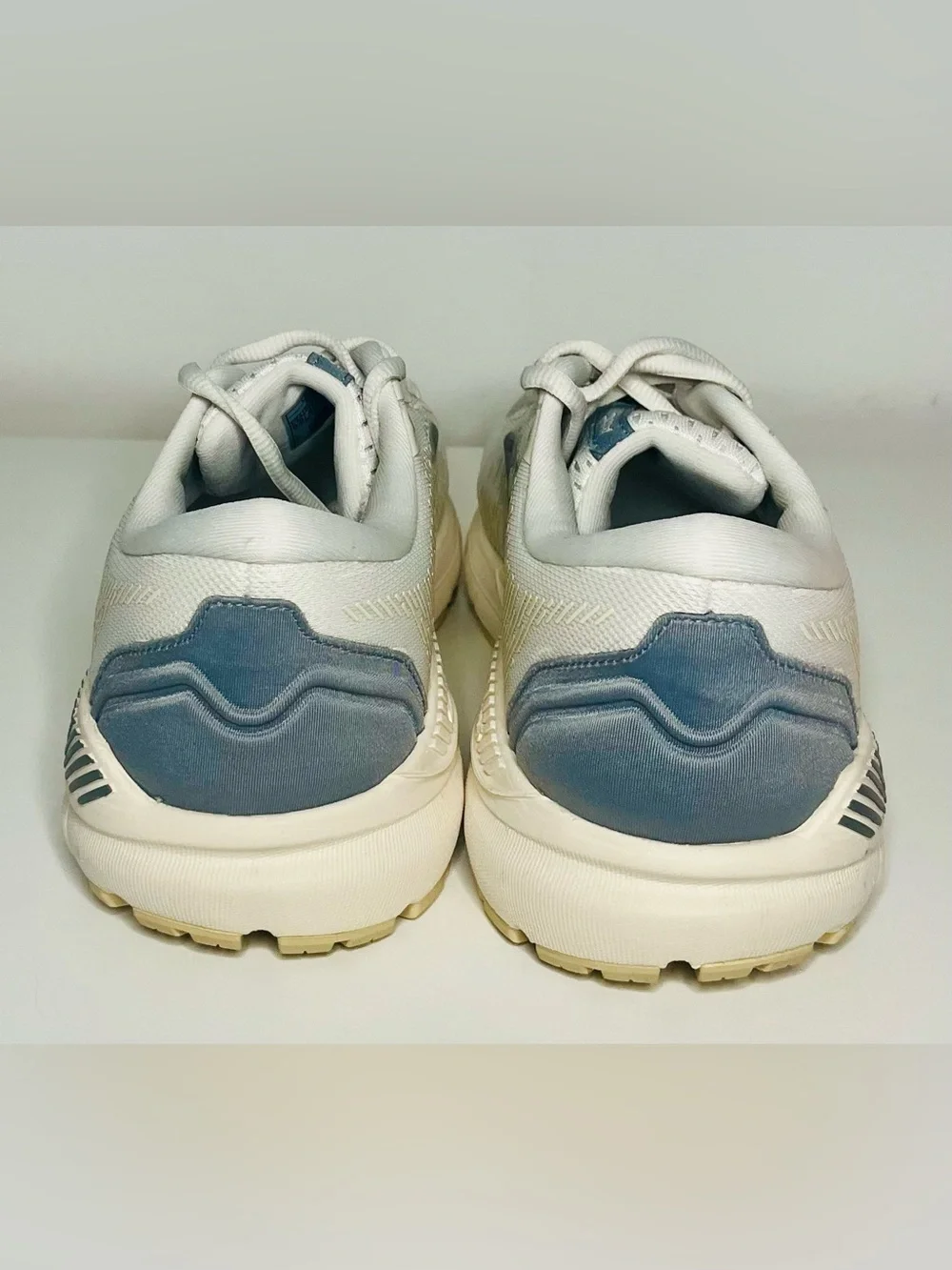 Brooks Women's Running Sneakers in White and Light Gray